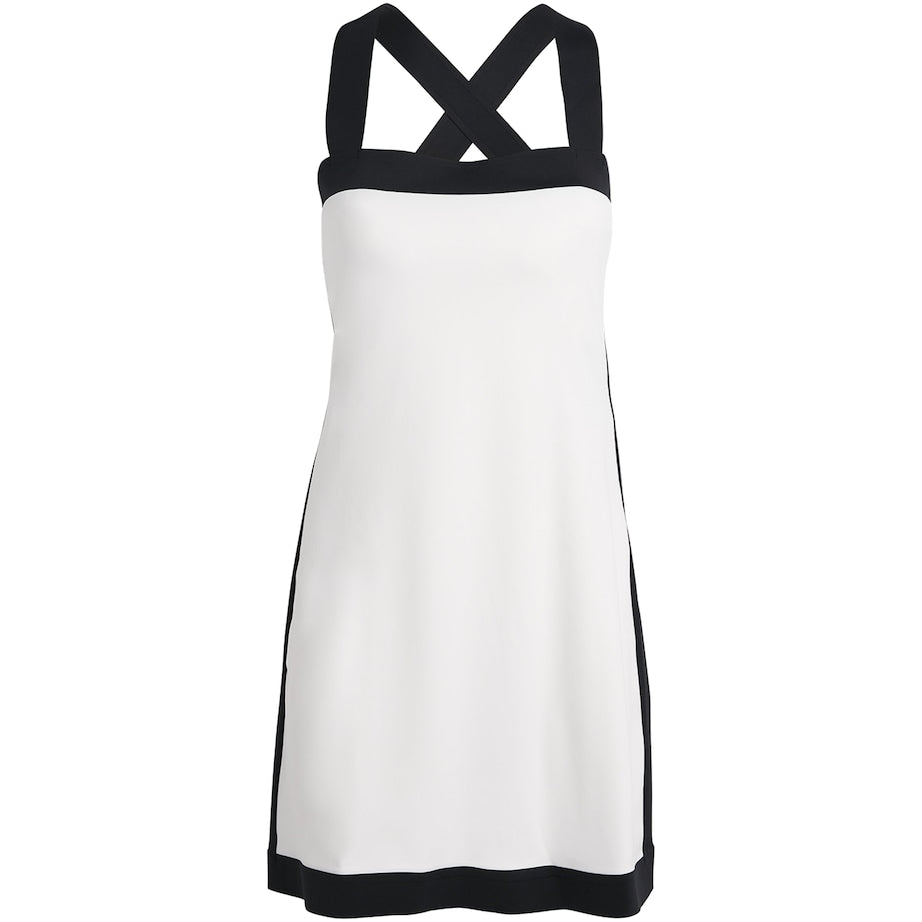 White Racerback Adeline Sports Dress