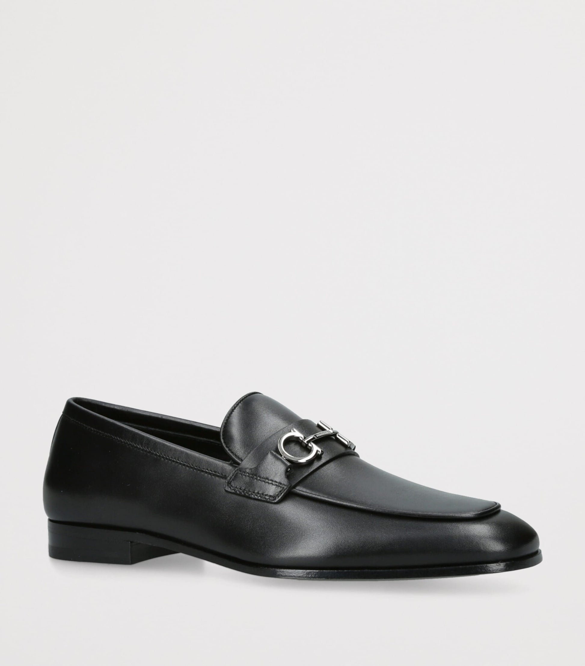 Salvatore Ferragamo Leather Balty Loafers