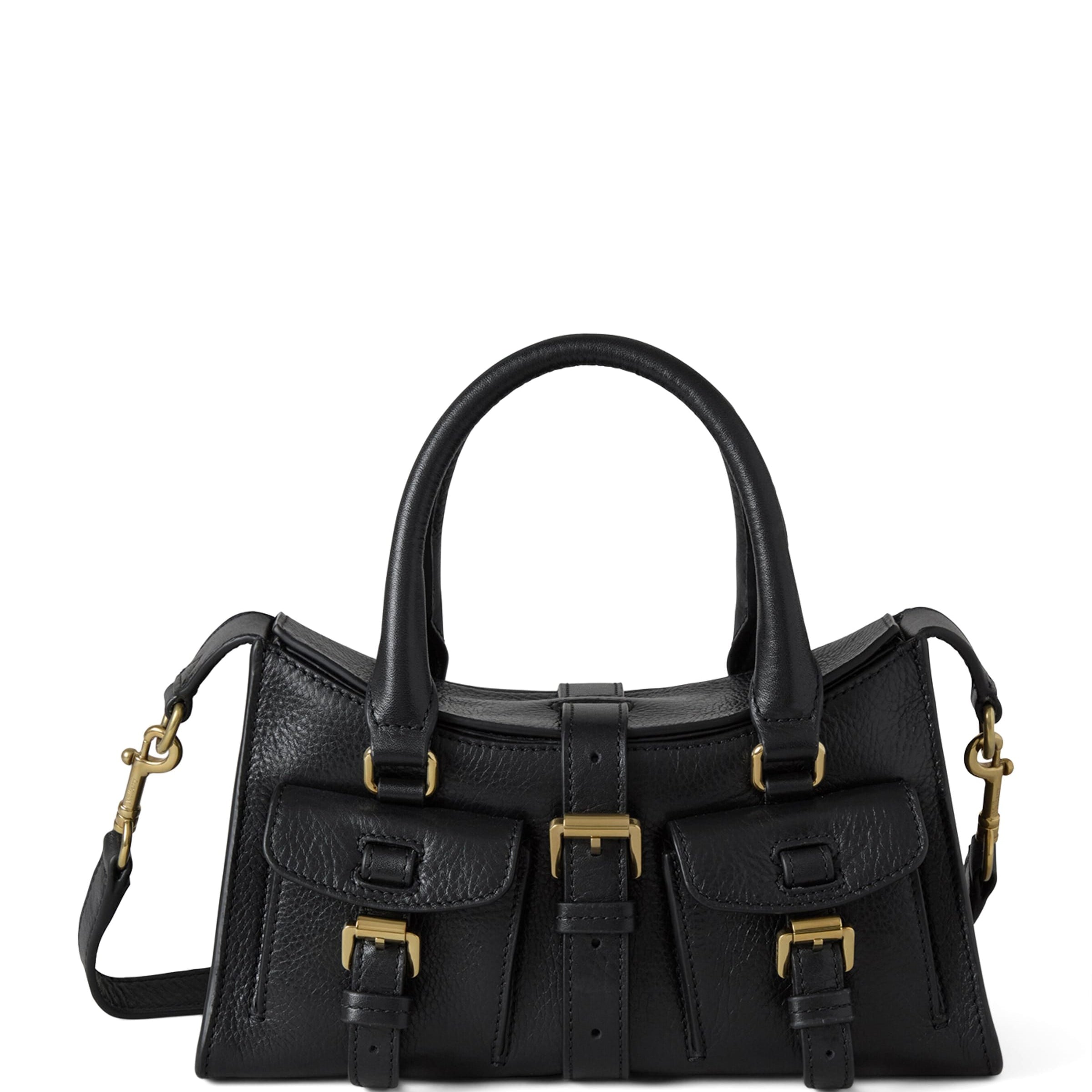 Mulberry Mini Leather Roxanne Top-Handle Bag