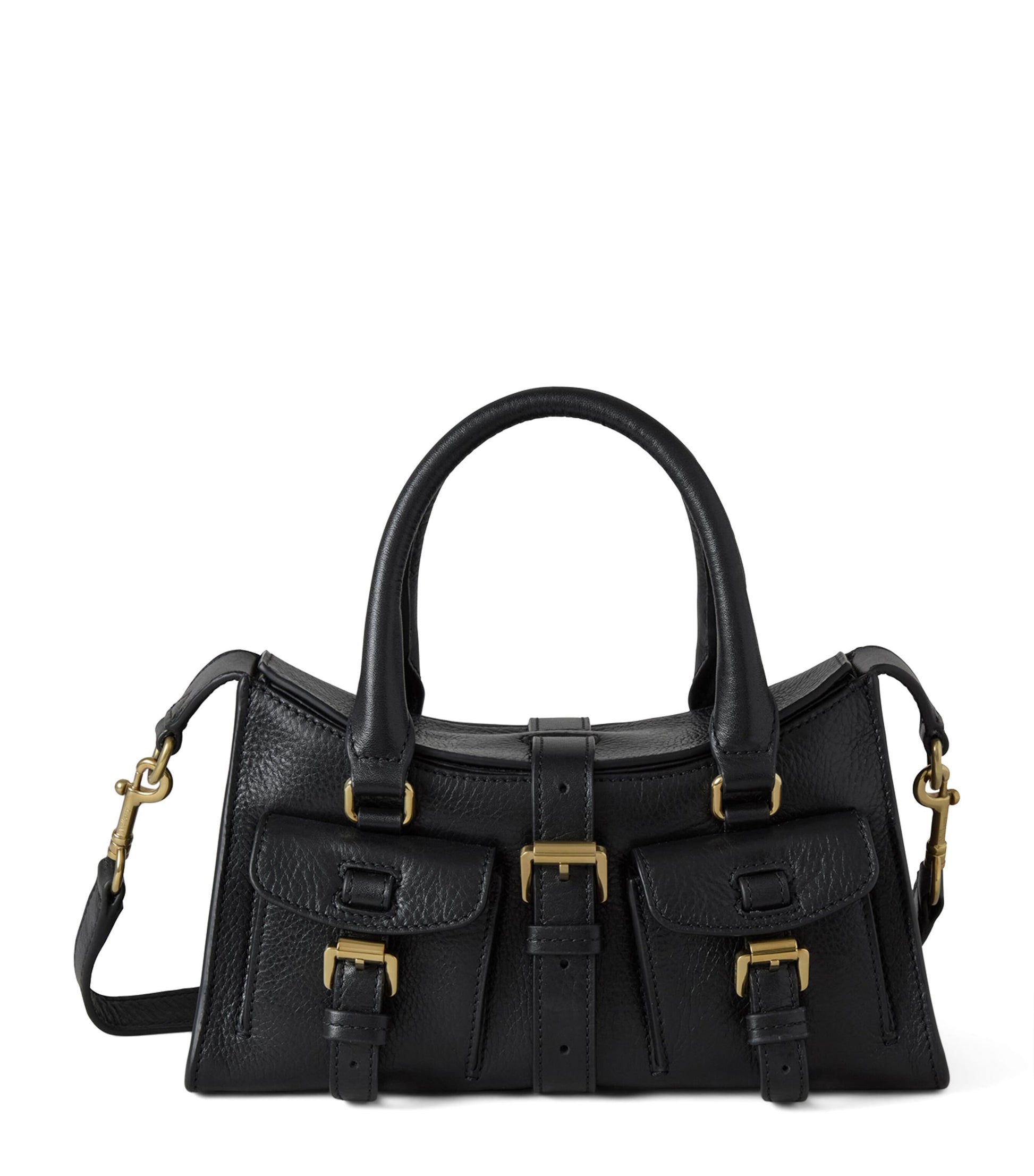 Mulberry Mini Leather Roxanne Top-Handle Bag