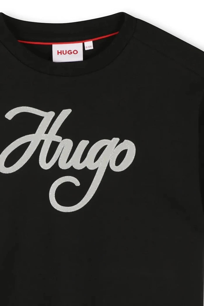 Детска памучна тениска HUGO