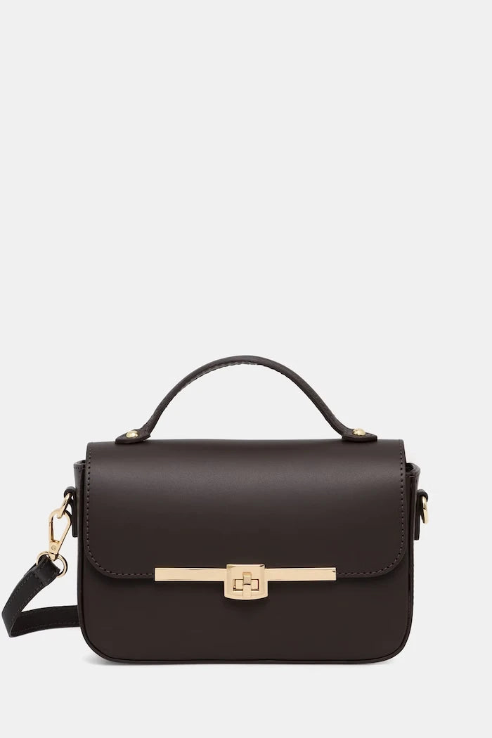 Answear.LAB чанта crossbody дамска от кожа