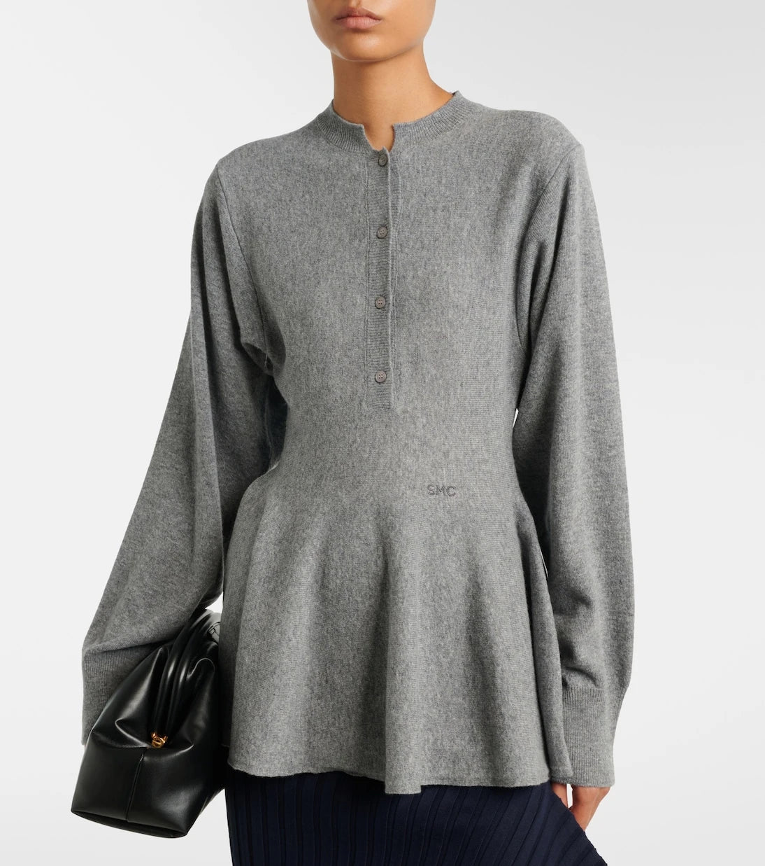 Stella McCartney - Peplum virgin wool top