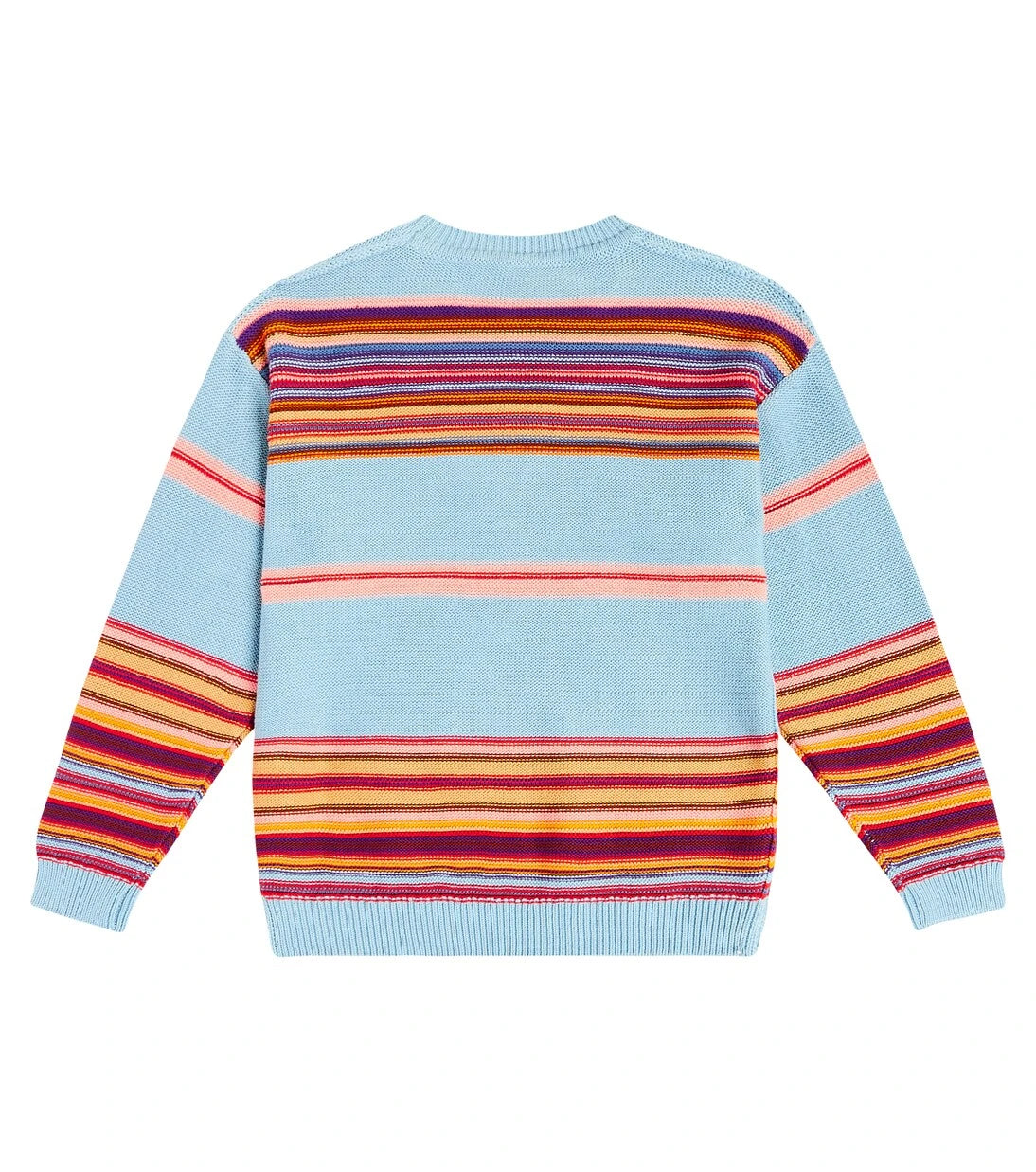 Acne Studios Kids - Face Logo striped cotton sweater
