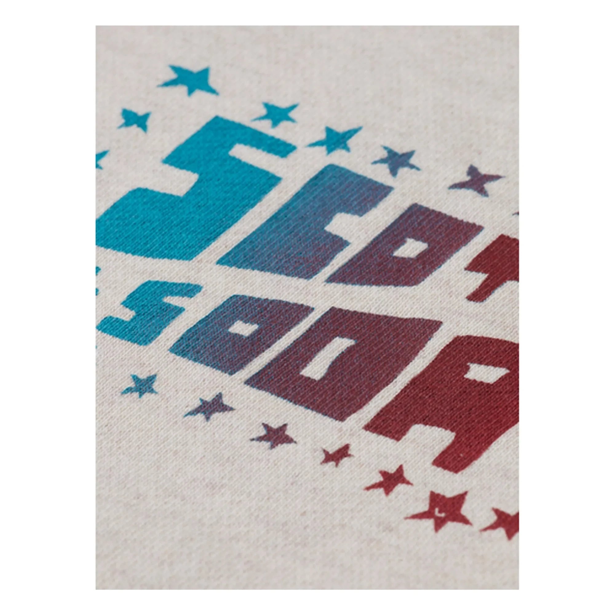 Scotch & Soda - Artwork Logo Sweat Organic cotton | Heather white