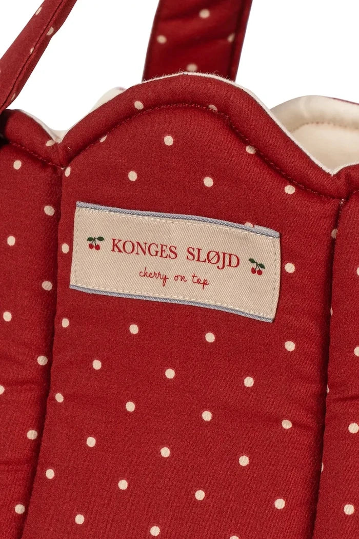 Konges Sløjd Çocuklar İçin Pamuk Bebek Taşıma Çantası DOLL LIFT