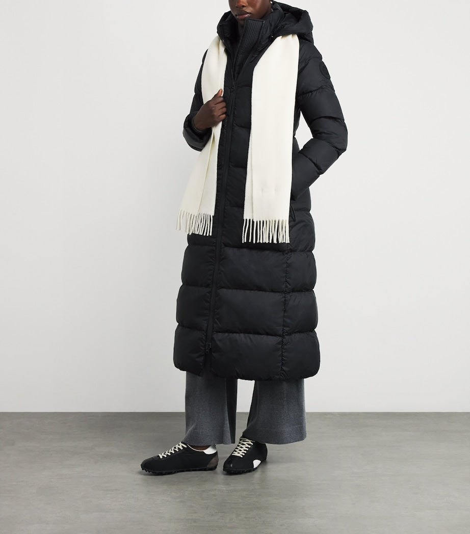 Canada Goose Black Down Mystique Parka Coat