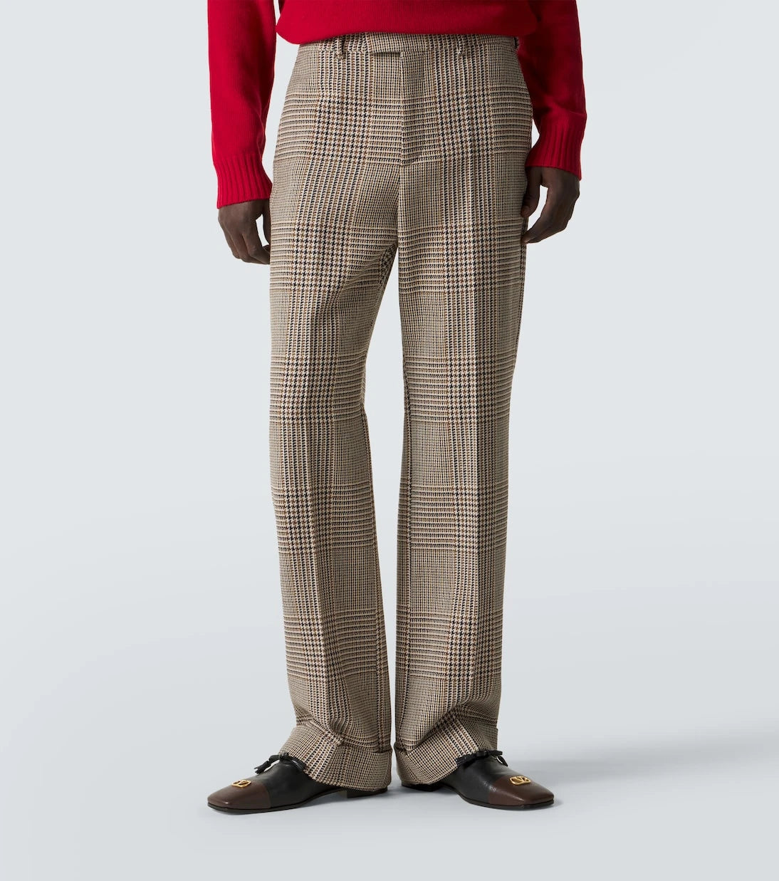 Valentino - Virgin wool straight pants