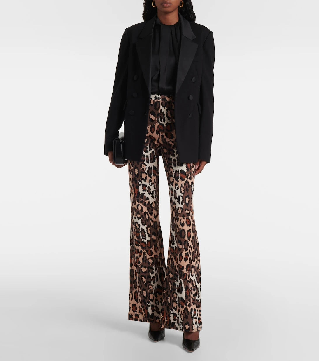 Diane von Furstenberg - Brooklyn leopard-print flared pants
