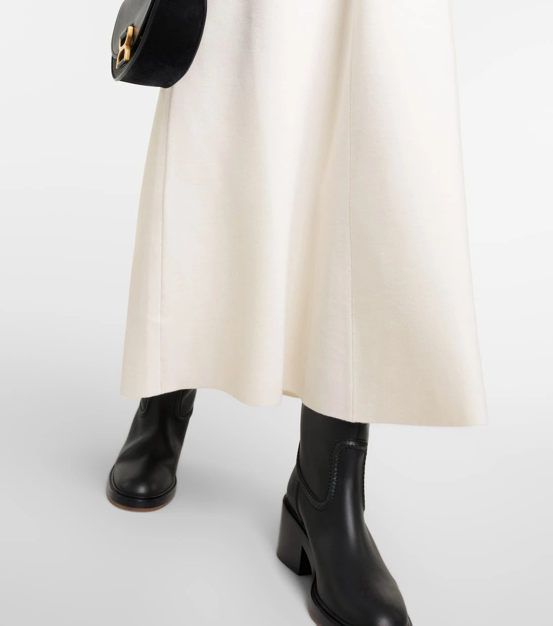 Chloé - Wool-blend maxi dress