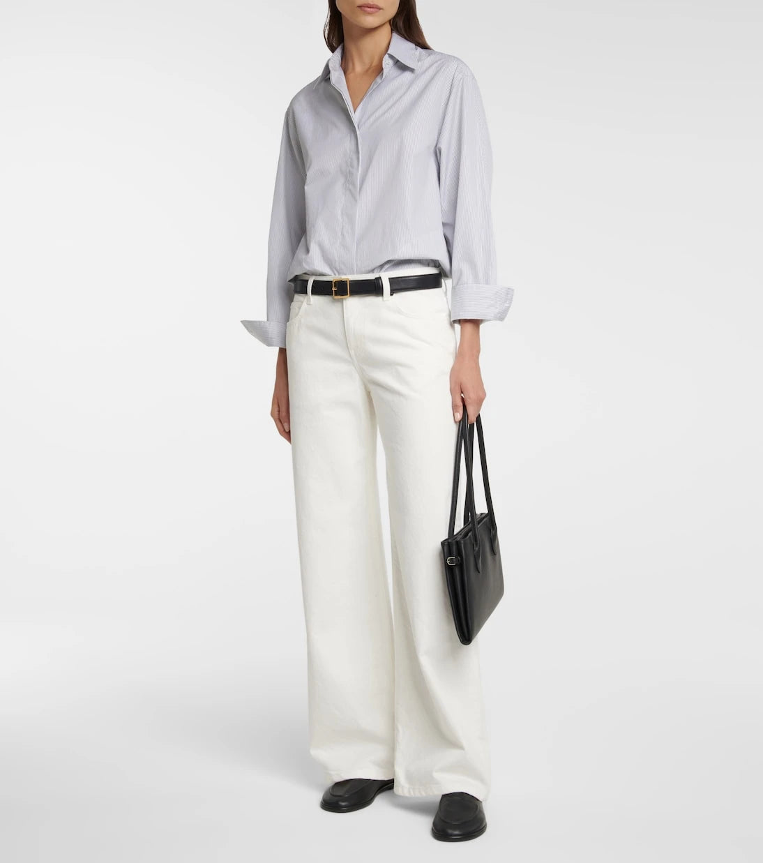 The Row - Eglitta mid-rise wide-leg jeans