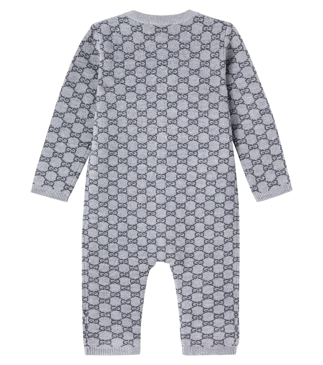 Gucci Kids - Baby GG wool jacquard onesie