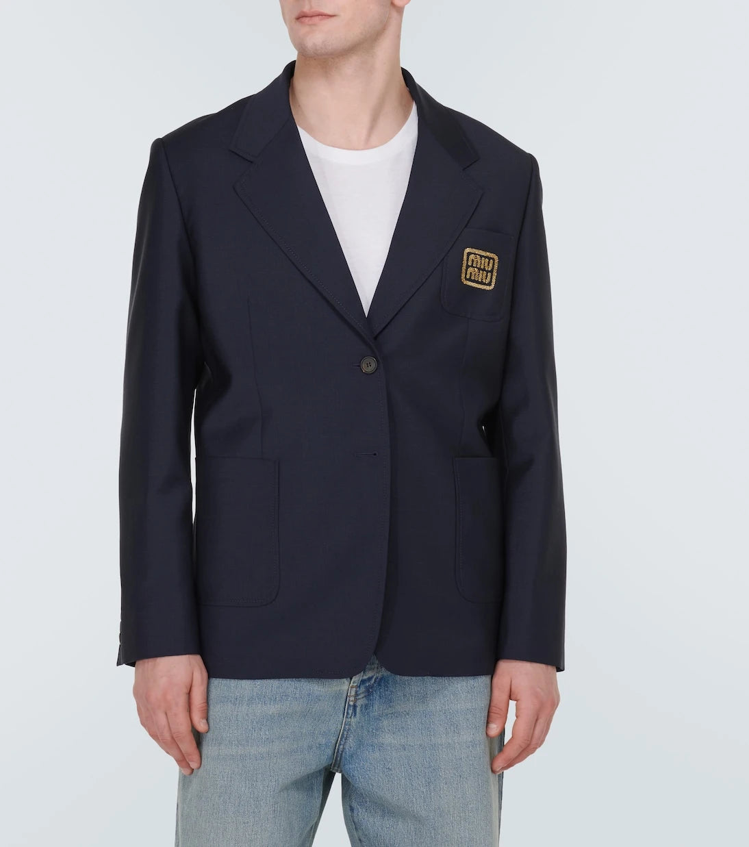 Miu Miu - Mohair and wool blazer