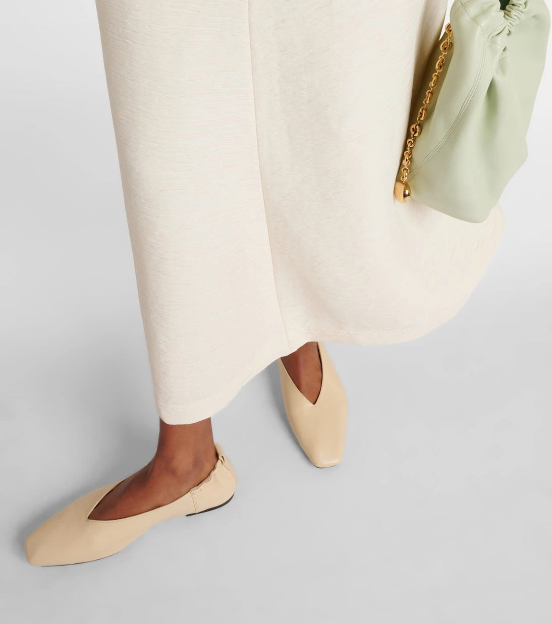 A.Emery - Briot leather ballet flats