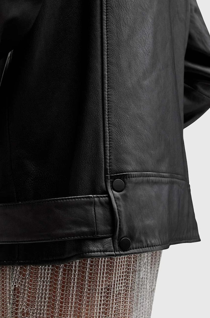 Кожено яке AllSaints BILLIE