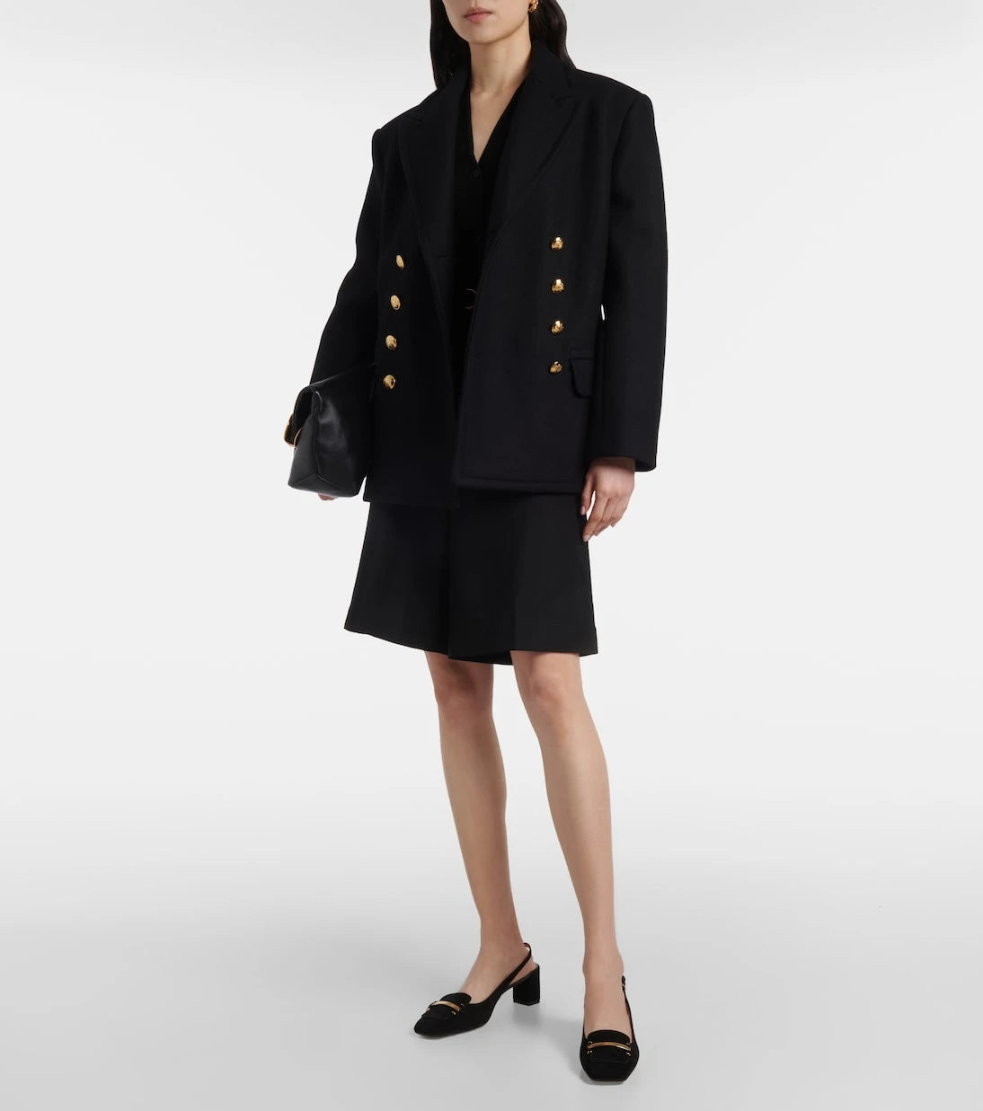 Tod's - 50 suede slingback pumps