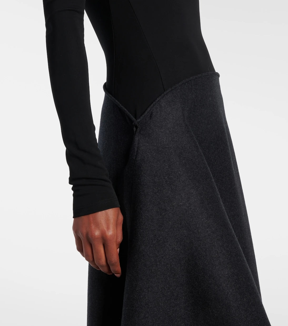 Victoria Beckham - Asymmetric midi dress
