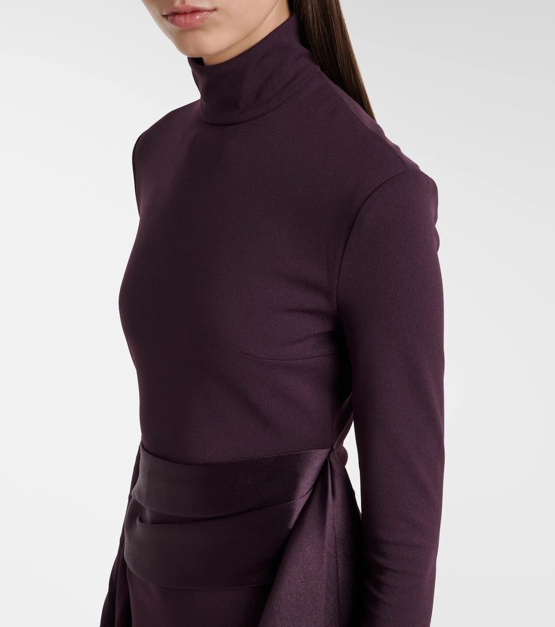 Solace London - Olivia draped gown