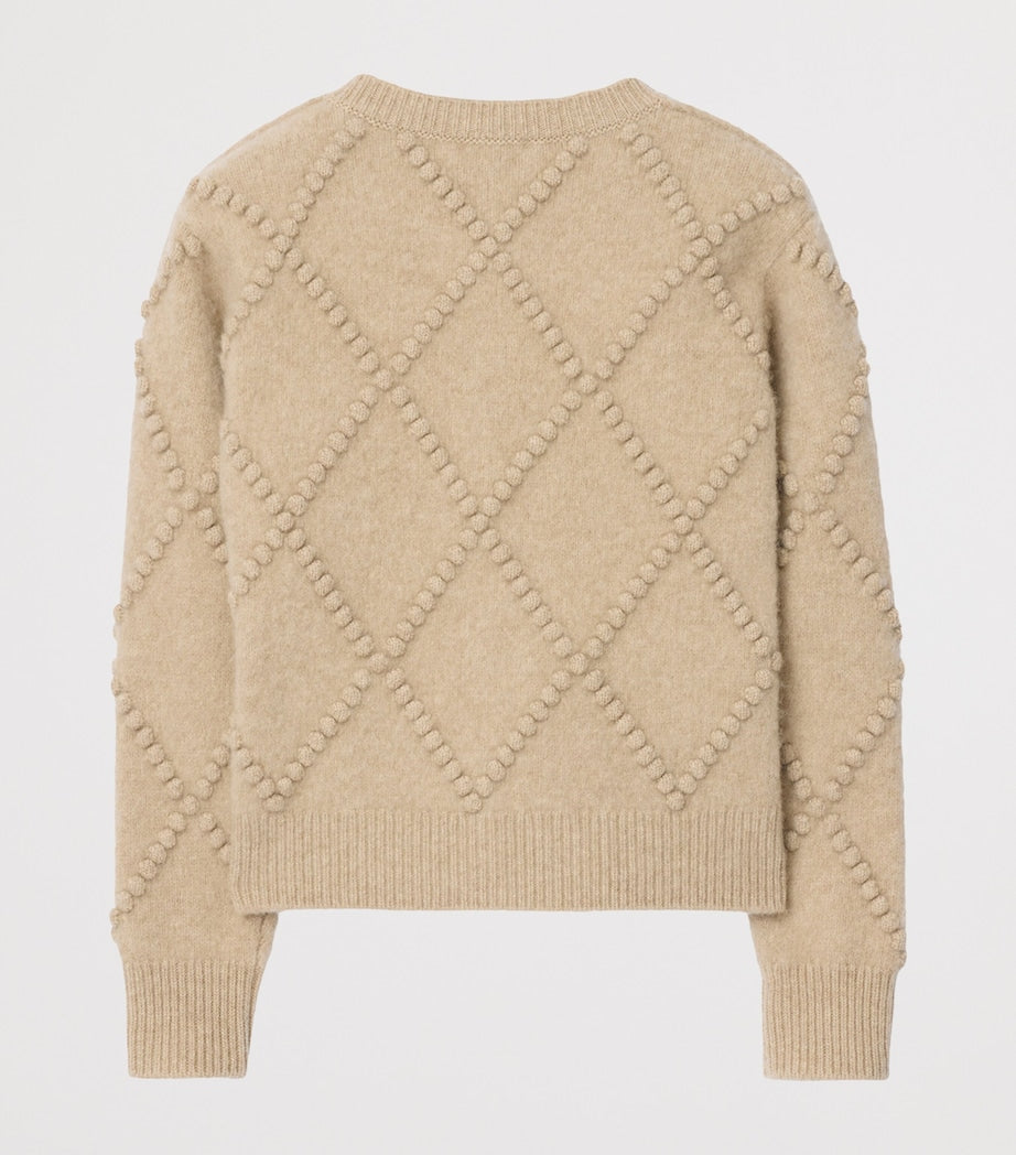 Burberry Kids Wool-Cashmere Cardigan (3-12 Years)