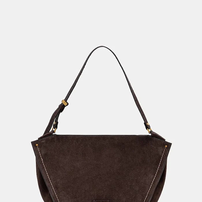 Gianni Chiarini süet kadın tote çanta BLOOM