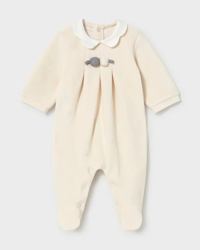 Mayoral Newborn pamuklu bebek tulumu