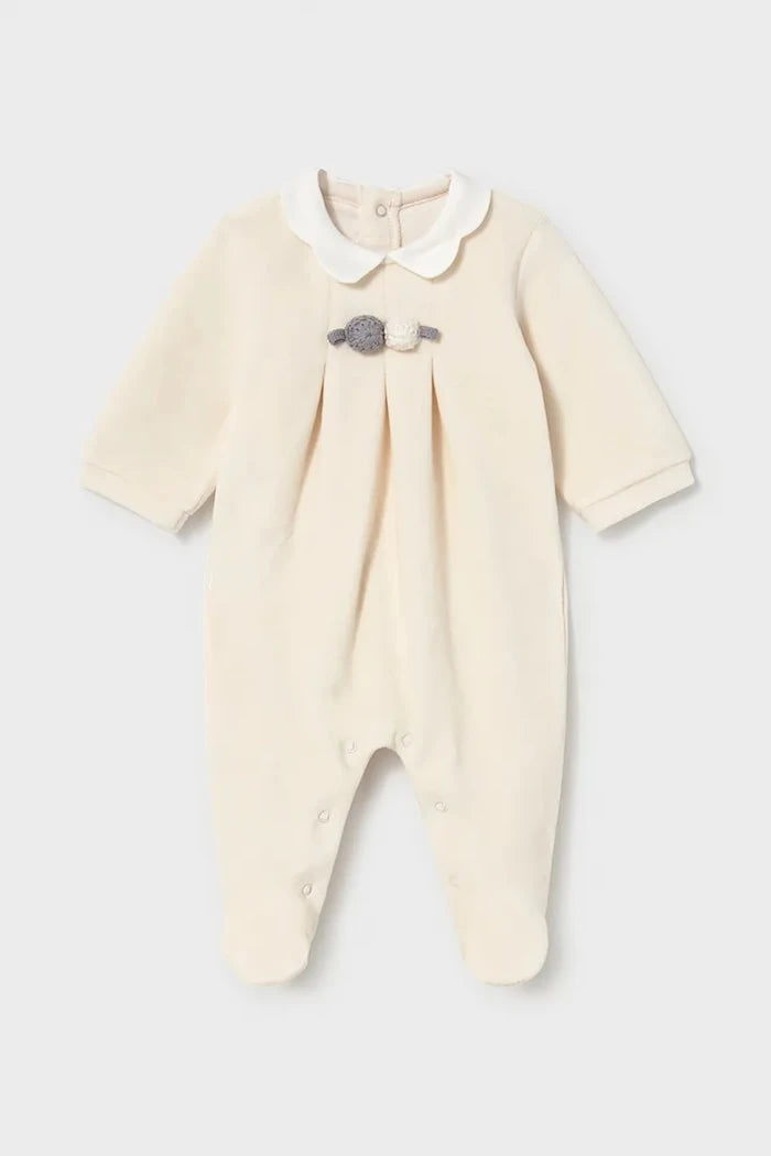 Mayoral Newborn pamuklu bebek tulumu