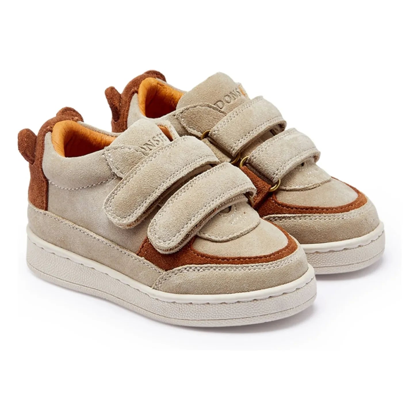 Donsje - Pinou Bear Suede Scratch Sneakers | Beige