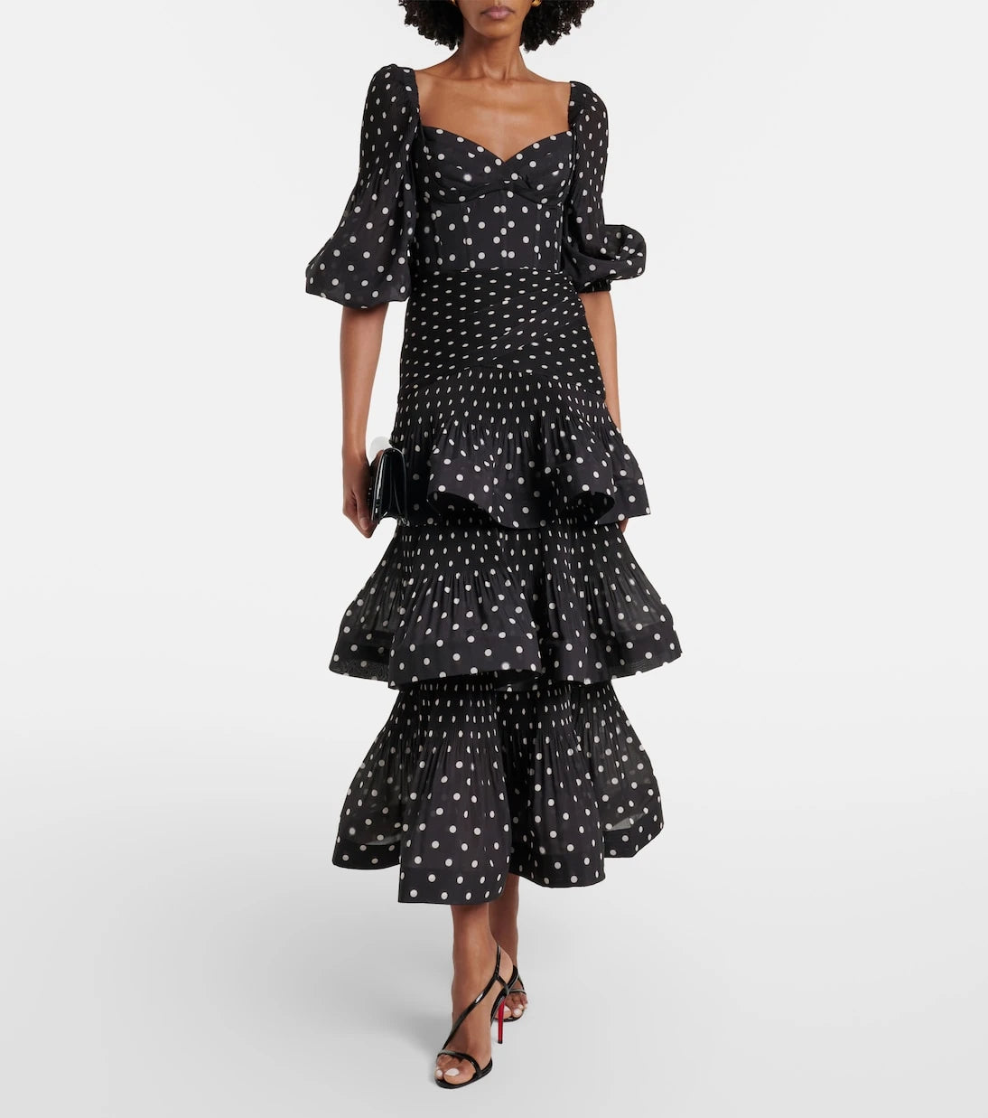 Zimmermann - Polka-dot crop top