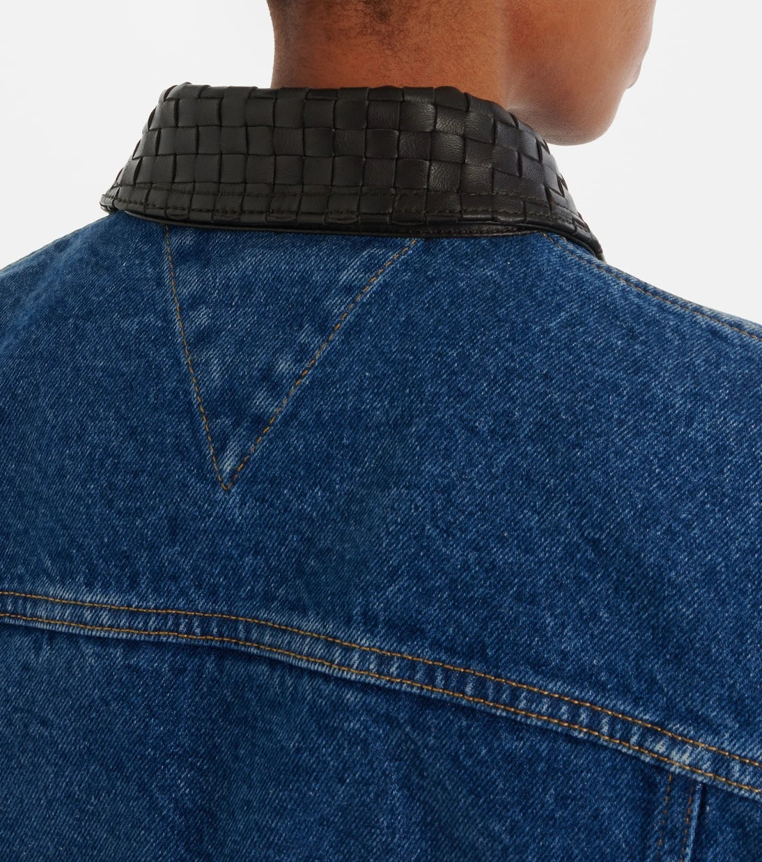 Bottega Veneta - Intrecciato denim jacket