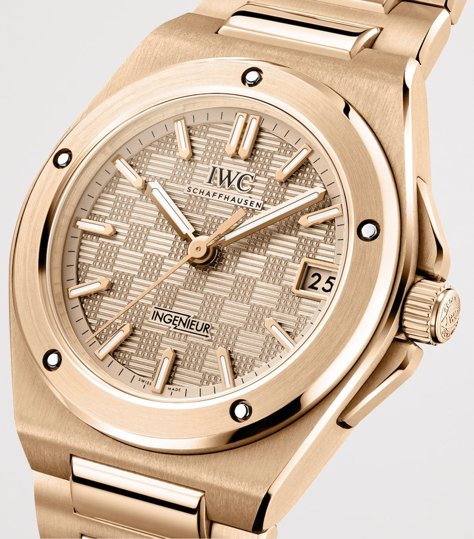 5N Gold Ingenieur Automatic Watch 35mm