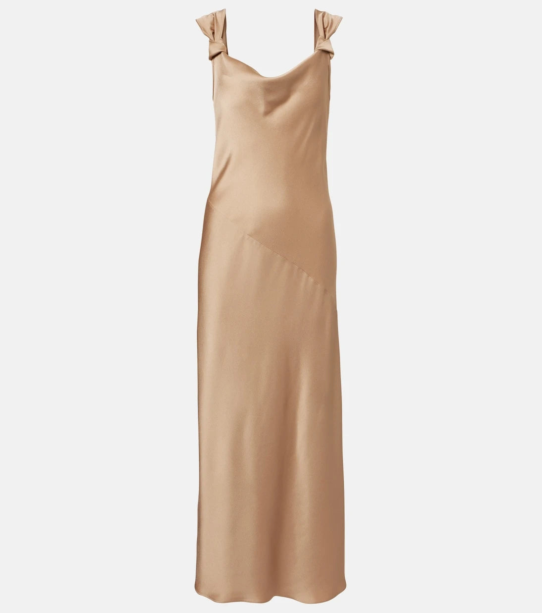 Max Mara - Elegante satin maxi dress