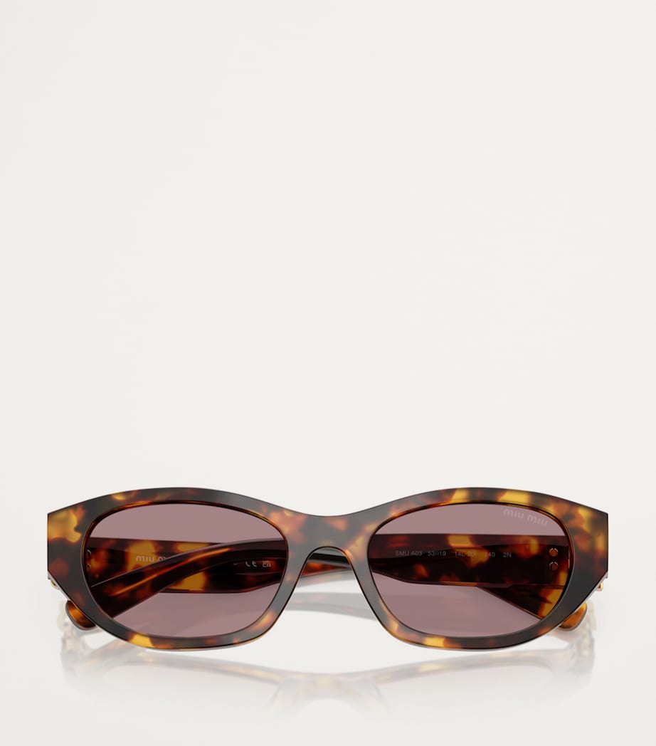 Brown Acetate Square MUA03S Sunglasses