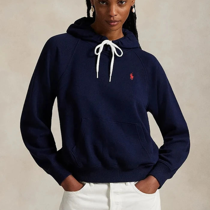 Polo Ralph Lauren kapüşonlu kadın sweatshirt pamuklu