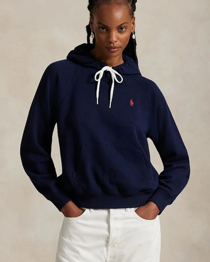 Polo Ralph Lauren kapüşonlu kadın sweatshirt pamuklu