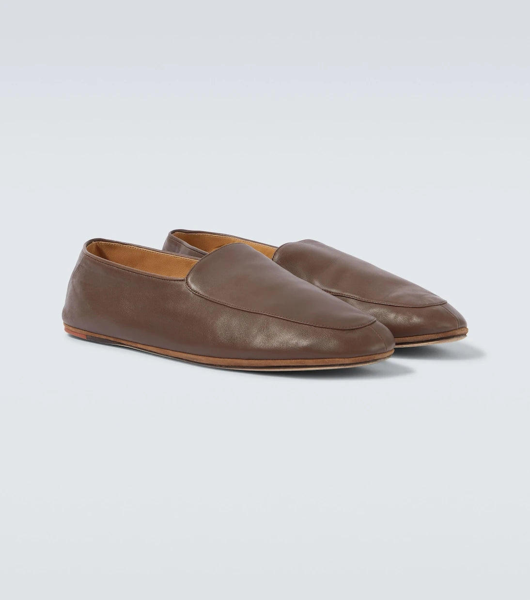 Loro Piana - حذاء لوفرز أنتون ووك الجلدي