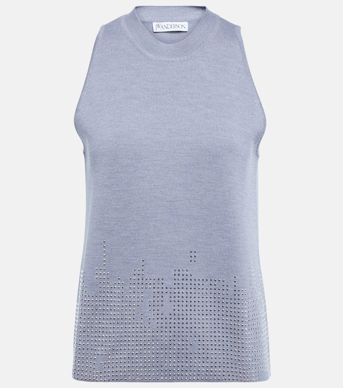 JW Anderson - Embellished wool top