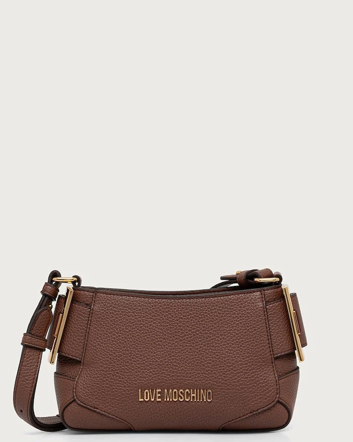 Love Moschino kadın suni deri crossbody çanta