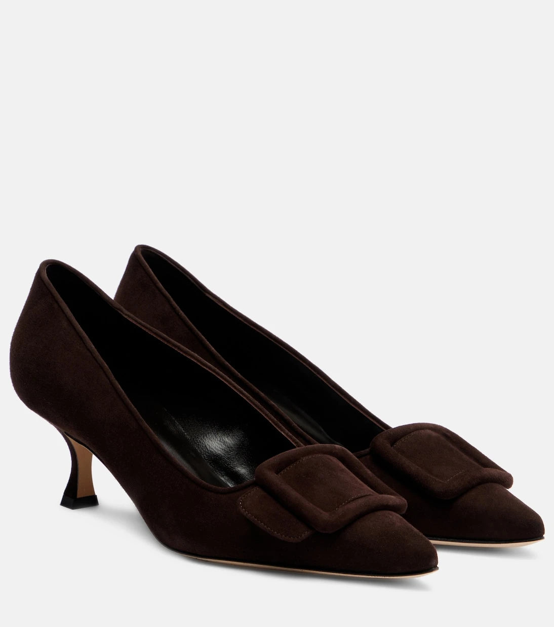 Manolo Blahnik - Maysale 50 süet topuklu ayakkabı