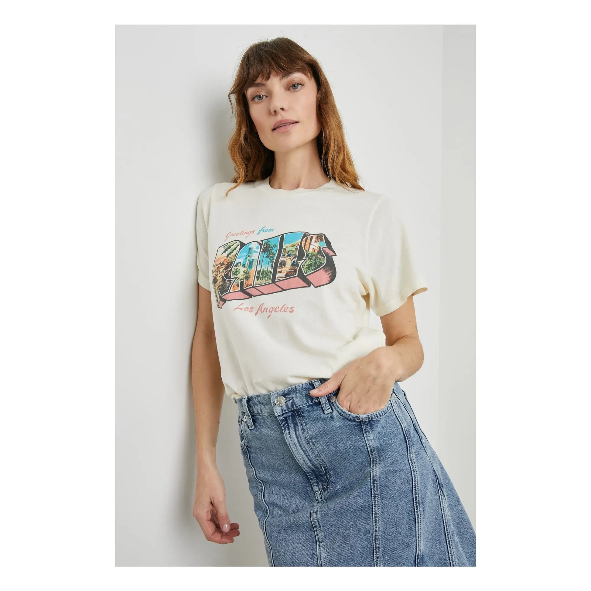 Rails - Boyfriend T-shirt | White