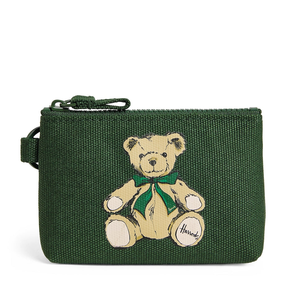 Green Henry Bear Coin Purse