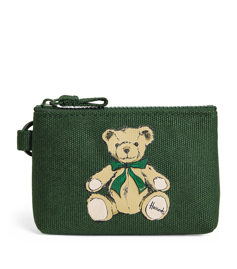 Green Henry Bear Coin Purse