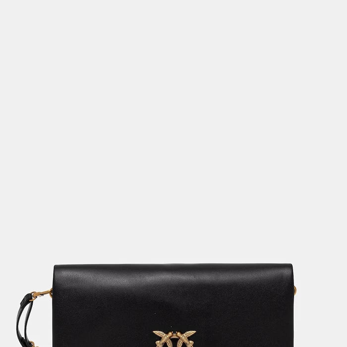 Pinko kadın deri crossbody çanta