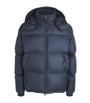 RLX Ralph Lauren Navy Down Detachable-Hood Puffer Jacket