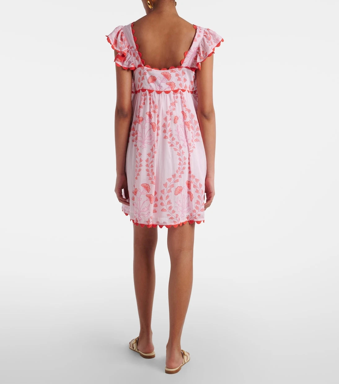 Juliet Dunn - Printed cotton minidress