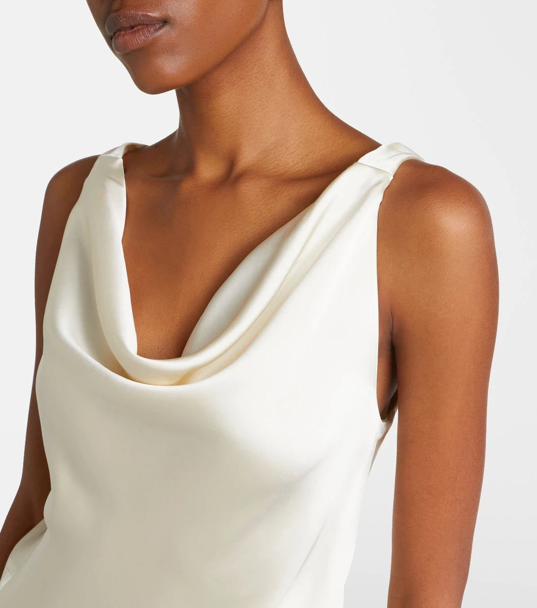 Róhe - Bridal draped satin gown