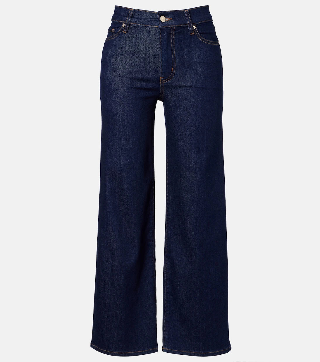 Frame - Le Slim Palazzo Crop wide-leg jeans