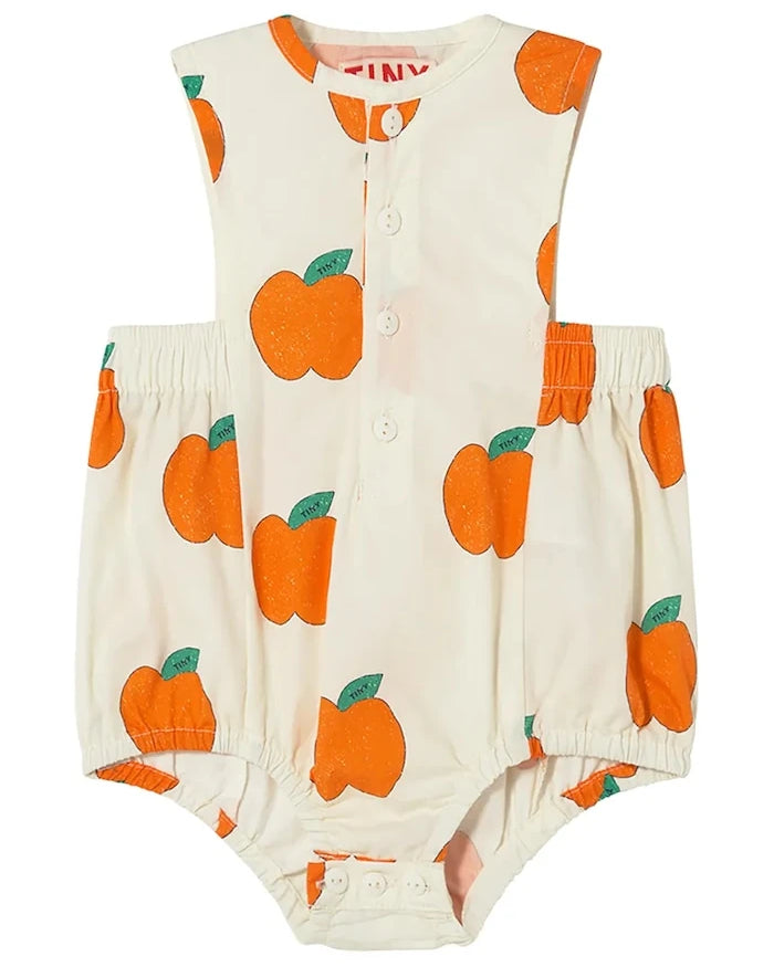 Tinycottons APPLES WOVEN BODY Pamuk Bebek Body