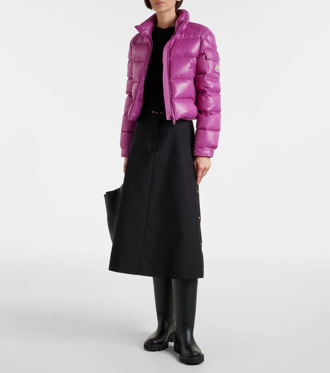 Moncler - Petra cropped down jacket