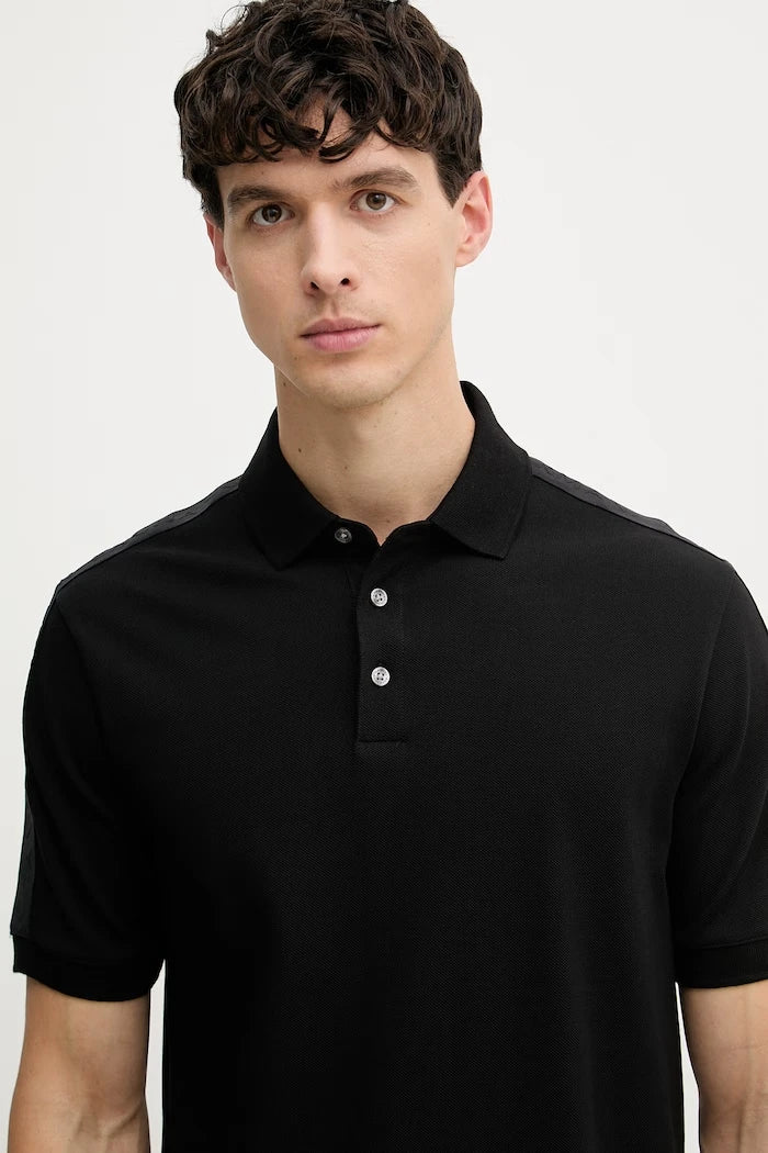 Armani Exchange тениска с яка мъжка памучна