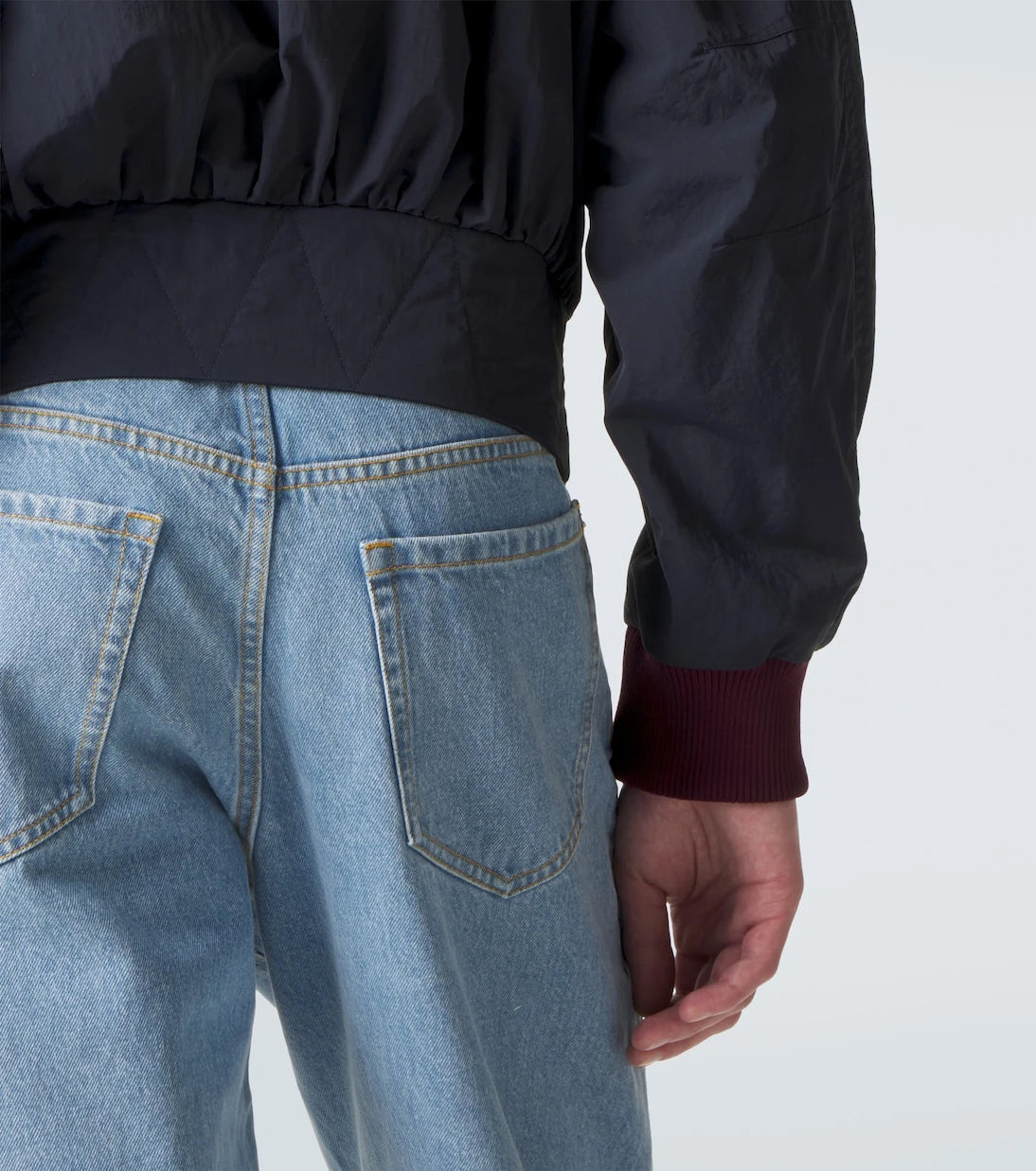 Dries Van Noten - Jersey blouson jacket